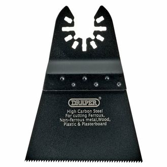 Draper 70456 Oscillating Multi-Tool Plunge Cutting Blade, 68 x 90mm, 18 tpi High Carbon Steel