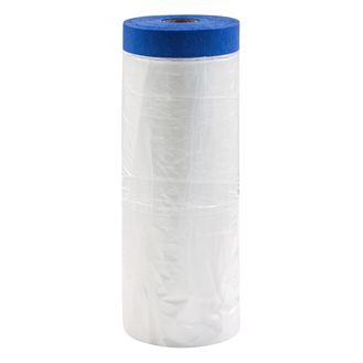 Rollingdog Painter-Shield Blue Pretaped Masking Film, 33m x 110cm