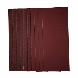 Draper 55753 1/3 Sanding Sheets, 93 x 230mm, Assorted Grit (Pack of 10)