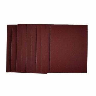 Draper 54806 1/4 Sanding Sheets, 115 x 150mm, 240 Grit (Pack of 10)