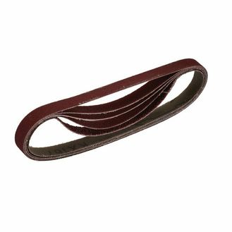 Draper 08693 Cloth Sanding Belt, 13 x 457mm, Assorted Grit (Pack of 5)