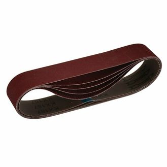 Draper 09220 Cloth Sanding Belt, 50 x 686mm, Assorted Grit (Pack of 5)