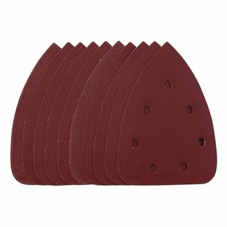 Draper 08625 Detail Sanding Sheets with Hook and Loop, 140mm, 240 Grit, SSD6 (Pack of 10)