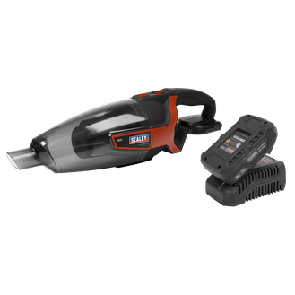 Sealey CP20VCVKIT1 Cordless Handheld Vacuum Cleaner Kit 650ml 20V 2Ah