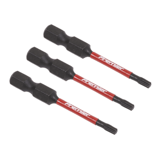 Sealey AK8240 TRX-Star* T10 Impact Power Tool Bits 50mm - 3pc