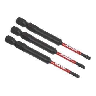 Sealey AK8265 TRX-Star* T10 Impact Power Tool Bits 75mm - 3pc