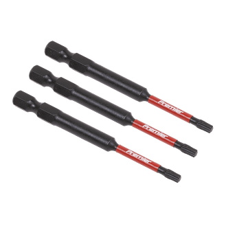 Sealey AK8266 TRX-Star* T15 Impact Power Tool Bits 75mm - 3pc