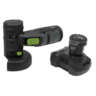 Sealey CP108VAG Cordless Angle Grinder Kit 10.8V Ø85mm 2Ah