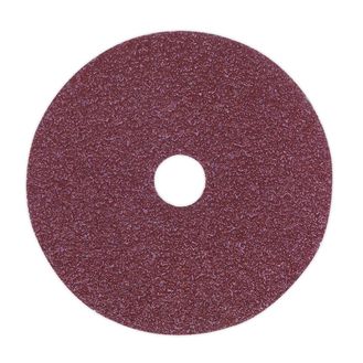 Sealey FBD10036 Sanding Disc Fibre Backed &amp;#8709;100mm 36Grit Pack of 25