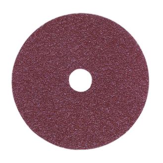 Sealey FBD10050 Sanding Disc Fibre Backed &amp;#8709;100mm 50Grit Pack of 25