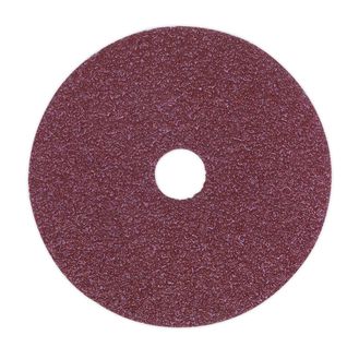 Sealey FBD11550 Sanding Disc Fibre Backed &amp;#8709;115mm 50Grit Pack of 25
