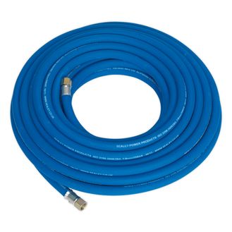 Sealey AH15R Air Hose 15m x &amp;#8709;8mm with 1/4"BSP Unions Extra Heavy-Duty