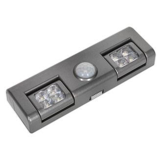 Sealey GL93 Auto 8 LED Light with PIR Sensor 3 x AA Cell
