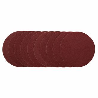 Draper 10229 Sanding Discs, 200mm, 40 Grit (Pack of 10)