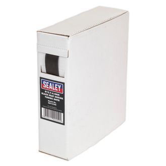 Sealey HST12708 Heat Shrink Tubing Black &amp;#8709;12.7-6.4mm 8m