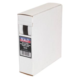 Sealey HST9508 Heat Shrink Tubing Black &amp;#8709;9.5-4.8mm 8m
