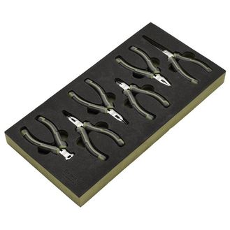 Draper Expert 09905 Mini Pliers Set in EVA Foam Tray (6 Piece)
