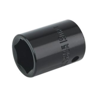Sealey IS1219 Impact Socket 19mm 1/2"Sq Drive