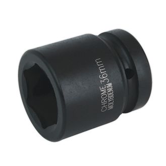 Sealey IS136 Impact Socket 36mm 1"Sq Drive