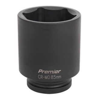 Sealey IS185D Impact Socket 85mm Deep 1"Sq Drive