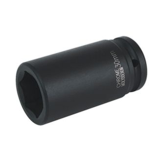 Sealey IS3430D Impact Socket 30mm Deep 3/4"Sq Drive