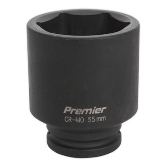 Sealey IS3455D Impact Socket 55mm Deep 3/4"Sq Drive