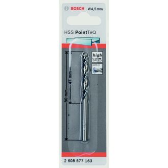 Bosch 2608577163 HSS Twist Point Teq Drill Bit