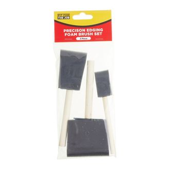 Fit For The Job FBS3P Ffj Foam Brush Set