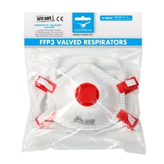 Glenwear GPPE70 FFP3 Valved Masks