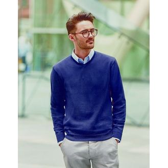 Jerzees Acylic Cotton Lightweight V-Neck Jumper