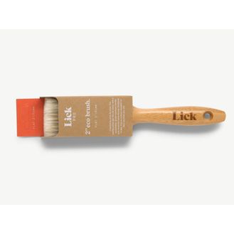 Lick Pro Flat Eco Bamboo Handle Paint Brush