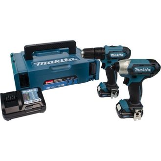 Makita CLX228AJ 12V Combi Drill &amp; Impact Driver
