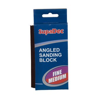SupaDec Angled Sanding Block