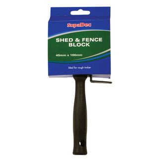 SupaDec DECSFM Shed &amp; Fence Block Brush
