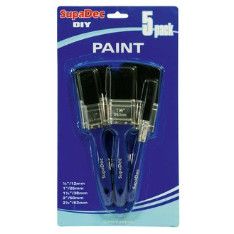 SupaDec DIYS5 Paint Brush Set