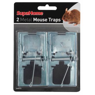 SupaHome SMMT5 2 Metal Mouse Traps