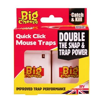The Big Cheese STV147 Quick Click Mouse Traps