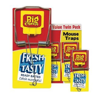 The Big Cheese Fresh Baited Mouse Trap