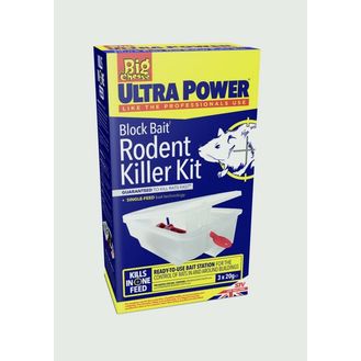 The Big Cheese STV566 Ultra Power Block Bait Rodent Killer Kit