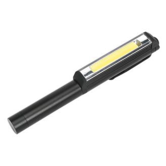 Sealey LED125 Pen Light 3W COB LED 3 x AAA Cell