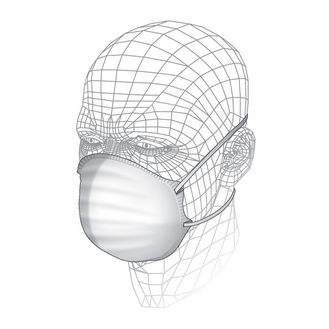 Vitrex S40110 Cup Respirators