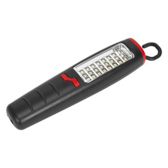 Sealey LED307 Rechargeable Inspection Lamp 24 SMD + 7 LED Lithium-ion