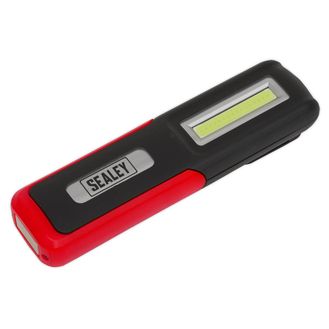 Sealey LED317 Rechargeable 3W COB + 3W LED Inspection Lamp