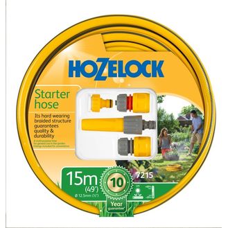 Hozelock Starter Hose &amp; Fitting Set