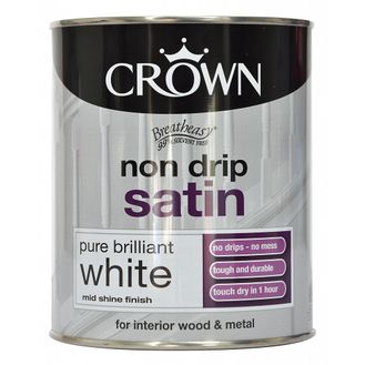 Crown Non Drip Satin 750ml