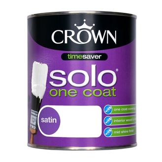 Crown Solo One Coat Satin 750ml