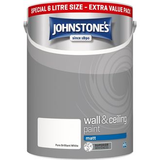 Johnstone's Wall &amp; Ceiling Matt 6L