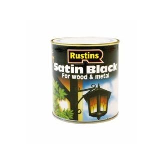 Rustins Quick Dry Satin Black