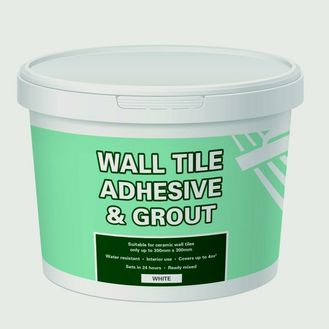 Norcros Wall Tile Adhesive And Grout Ready Mixed