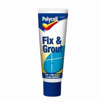 Polycell 5093032 Tile Fix &amp; Grout Tube